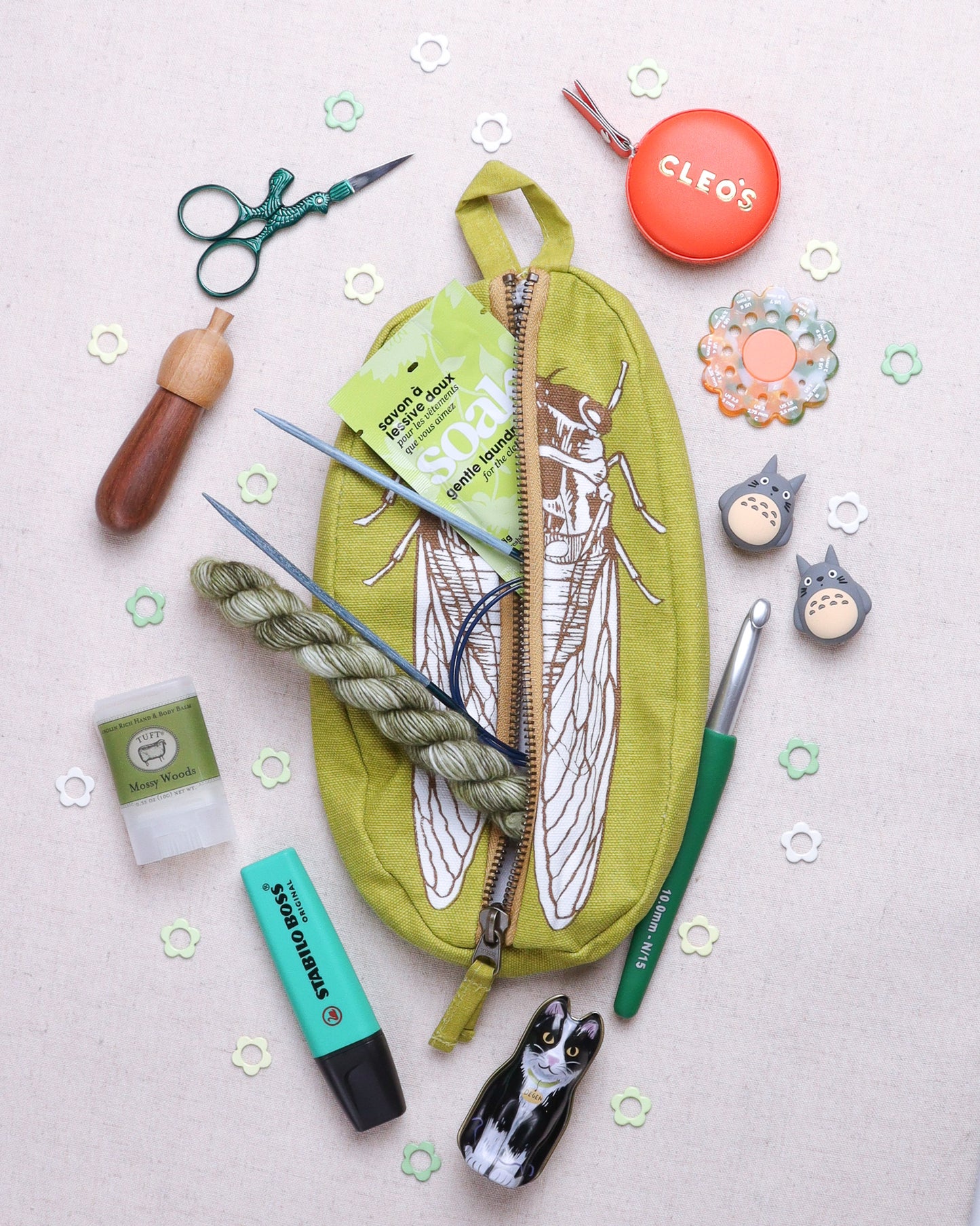 Ilikesara Zippered Pouches