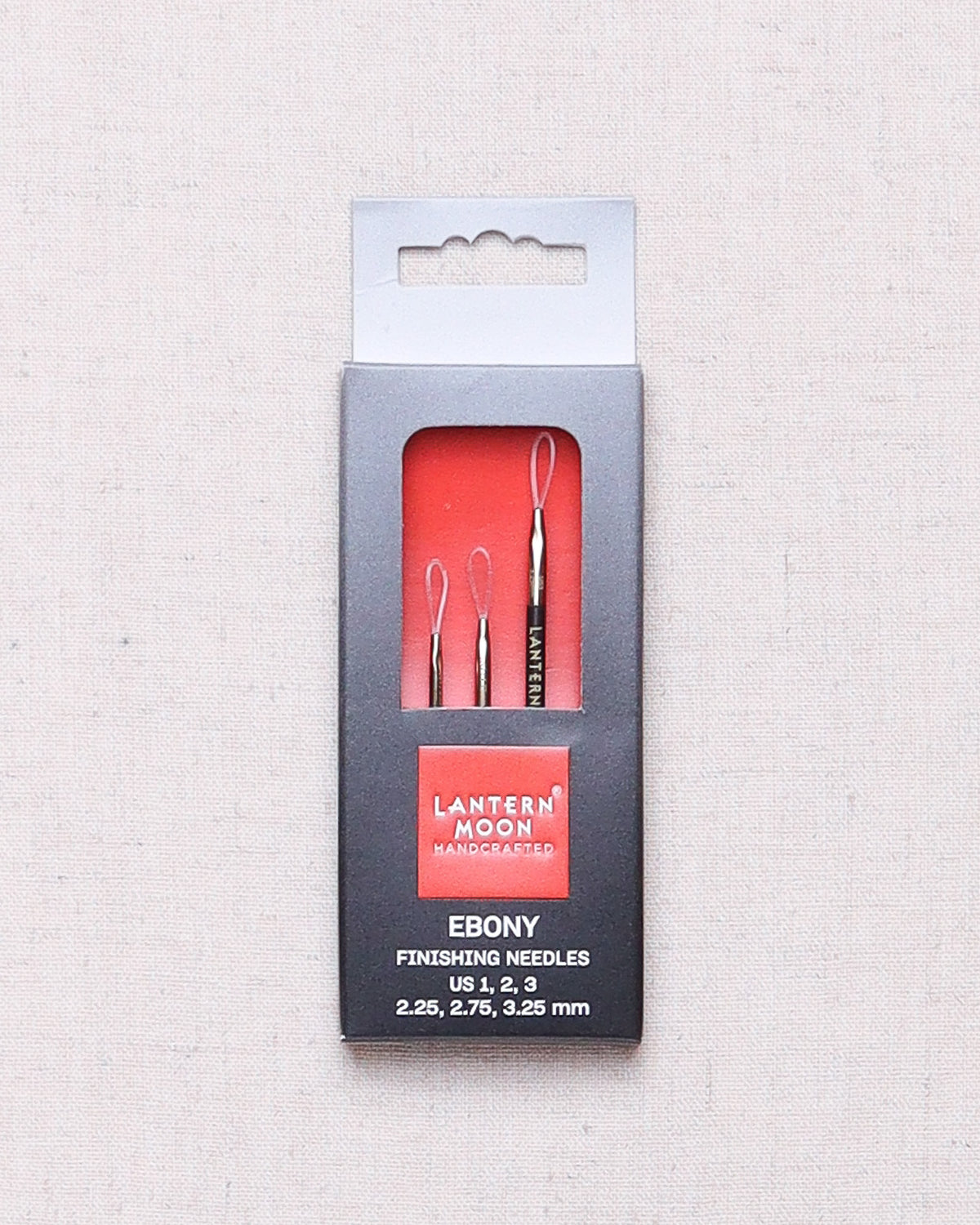 Lantern Moon Ebony Wood Finishing Needles