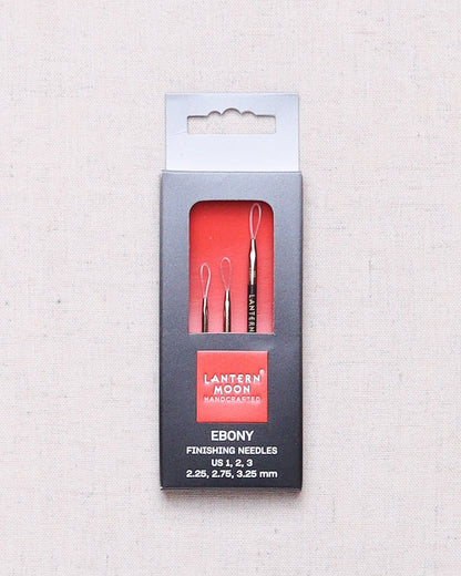 Lantern Moon Ebony Wood Finishing Needles