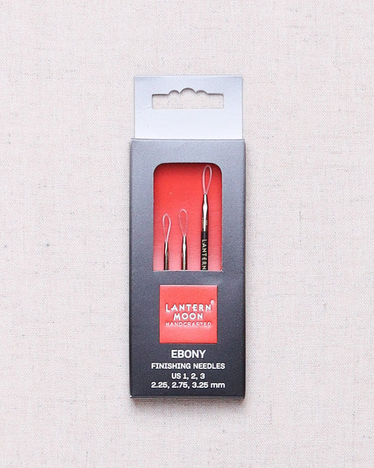 Lantern Moon Ebony Wood Finishing Needles