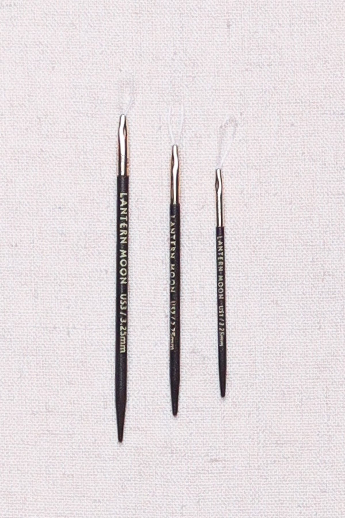 Lantern Moon Ebony Wood Finishing Needles