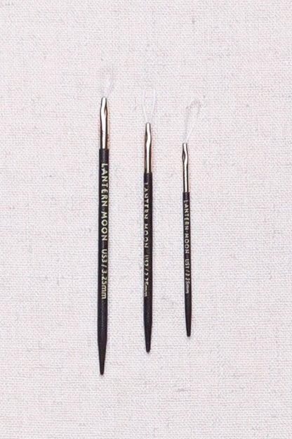 Lantern Moon Ebony Wood Finishing Needles