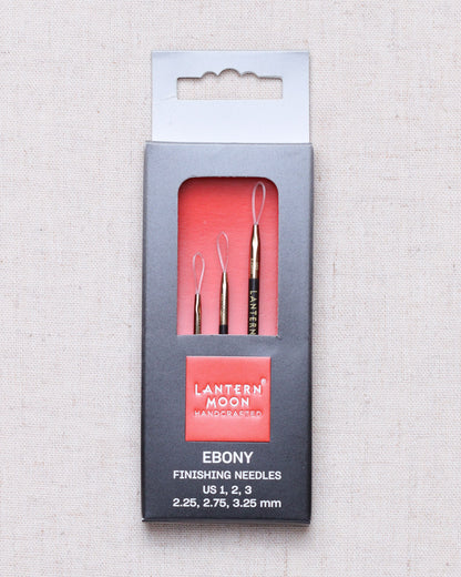 Lantern Moon Ebony Wood Finishing Needles