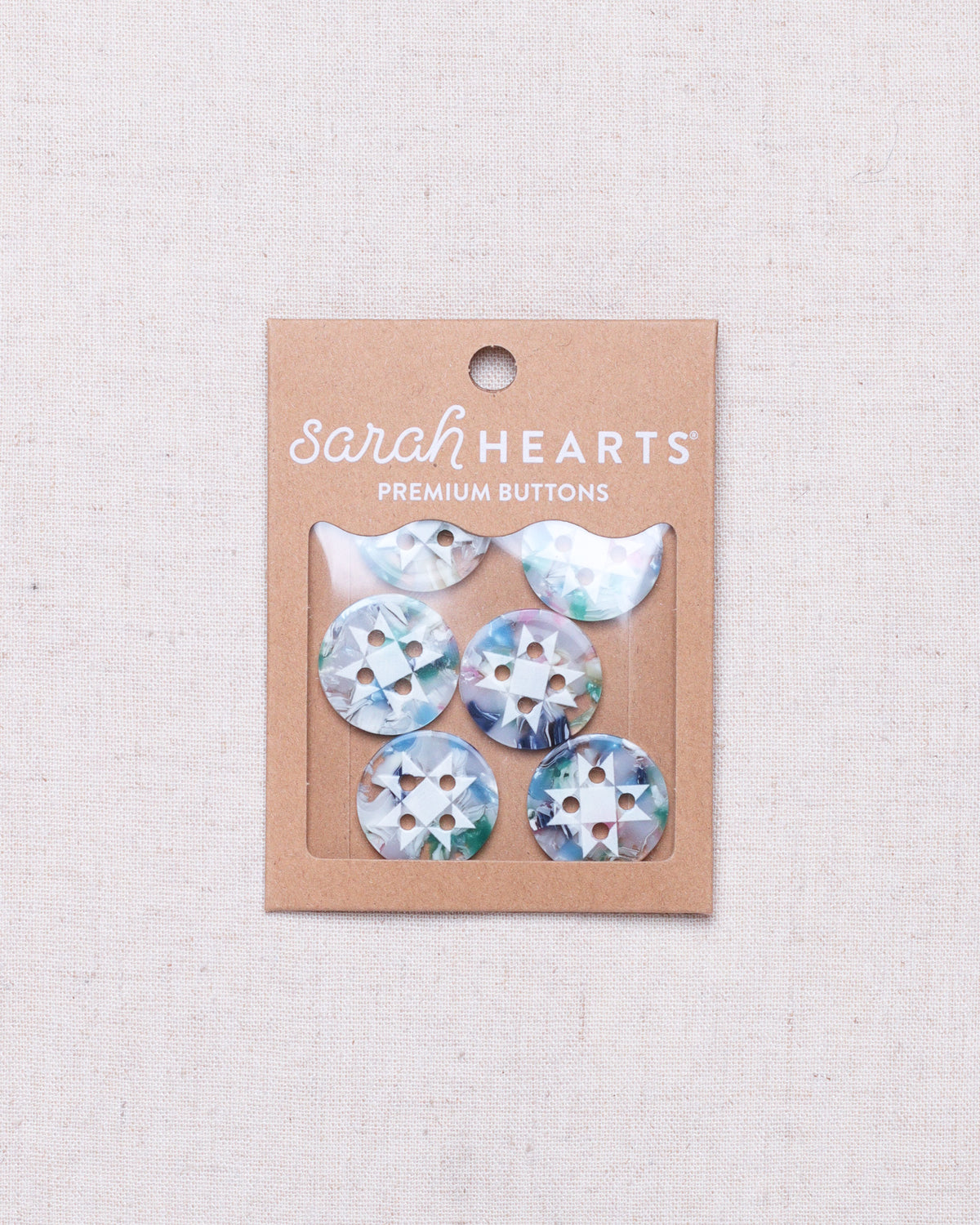 Sarah Hearts Button Sets
