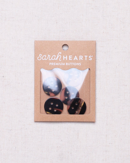 Sarah Hearts Button Sets