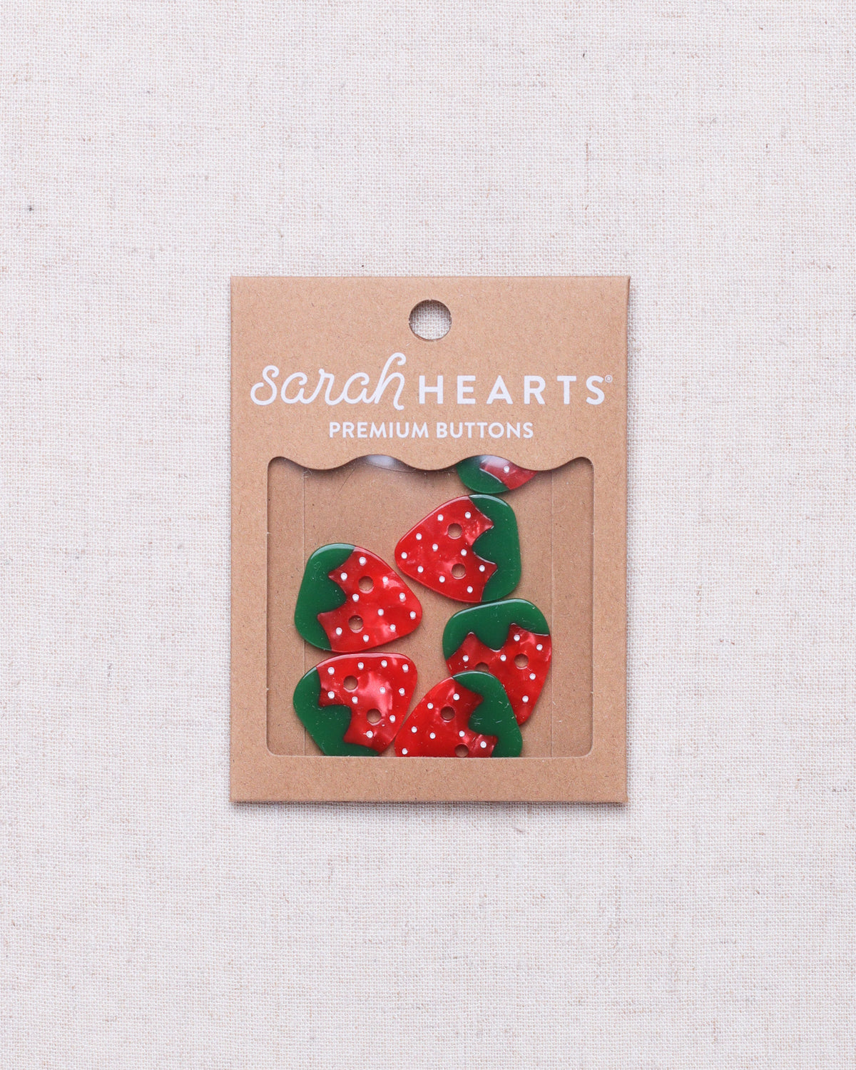 Sarah Hearts Button Sets