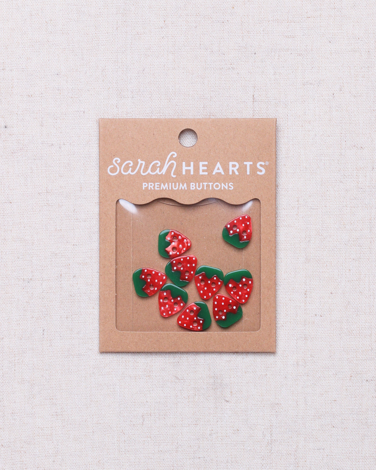 Sarah Hearts Button Sets