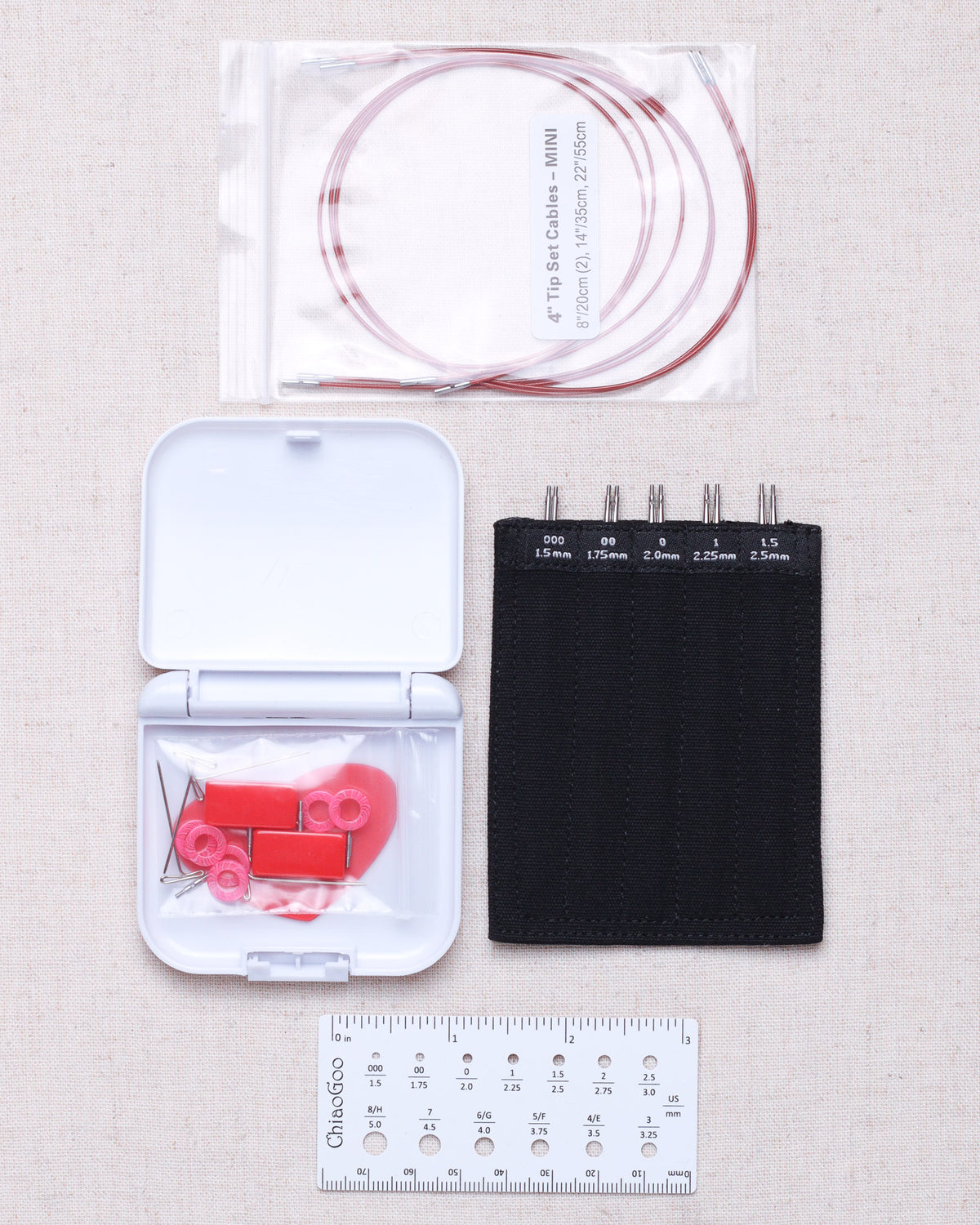 ChiaoGoo Twist Interchangeable Needle Sets