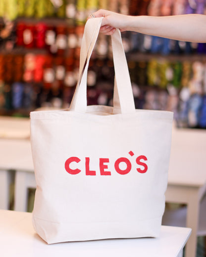 CLEO'S Logo Tote Bag