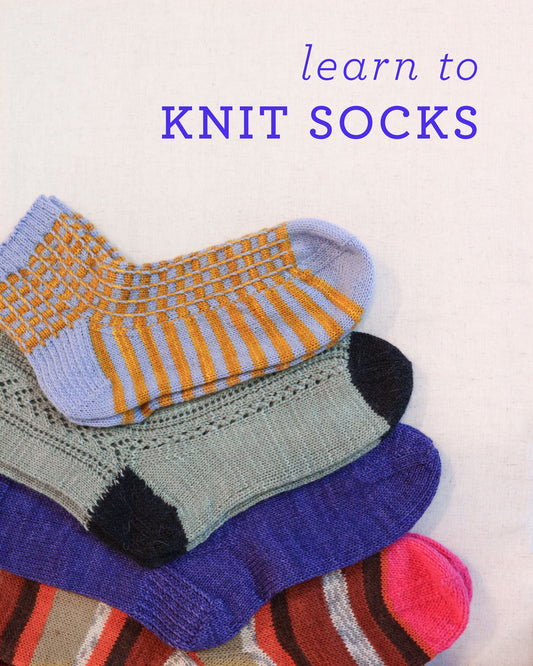 Learn to Knit Socks