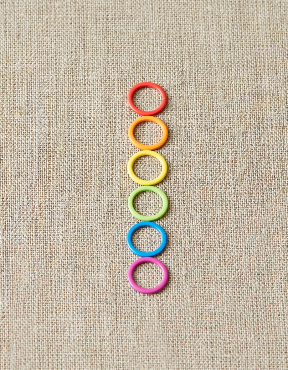 Cocoknits Original Colorful Ring Stitch Markers