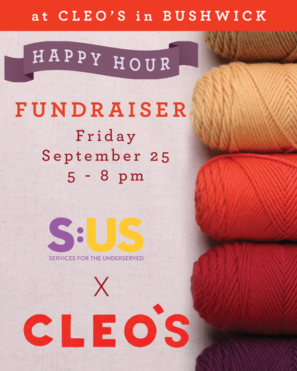 S:US Fundraiser Happy Hour @ Cleo's in Bushwick