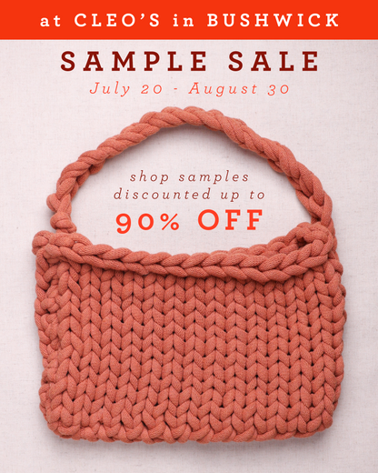 Sample Sale @ Cleo's in Bushwick