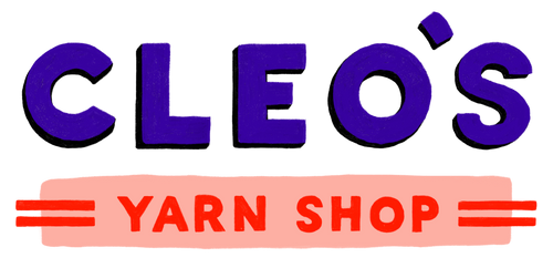 CLEO'S YARN SHOP Logo