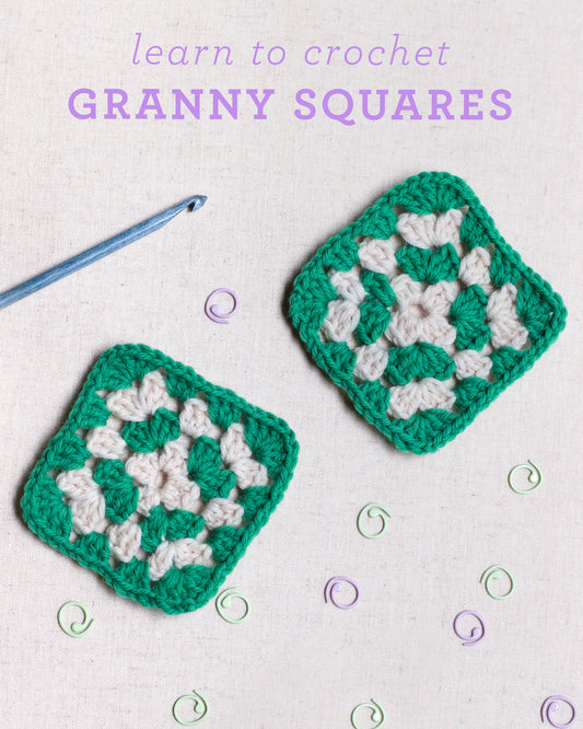 Learn to Crochet Granny Squares