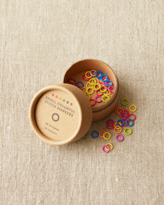 Cocoknits Small Colorful Ring Stitch Markers