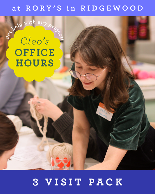 Cleo's Office Hours 3 Visit Pack @ Rory's in Ridgewood