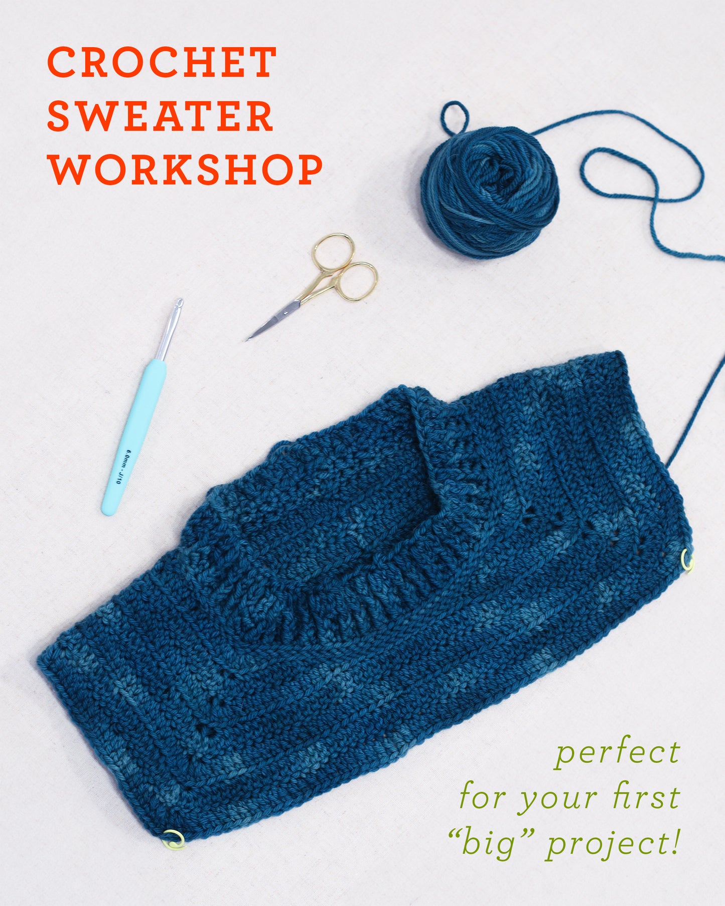 Crochet Sweater Workshop