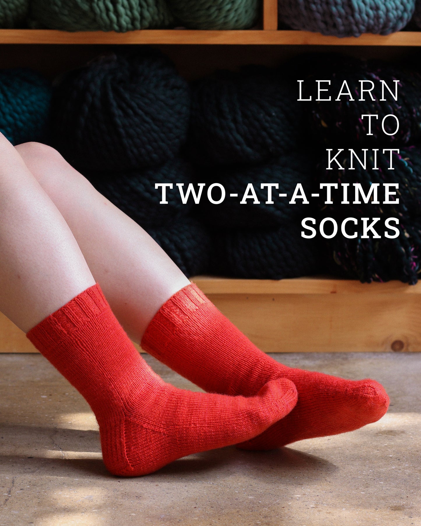 Learn to Knit Two-At-A-Time Socks