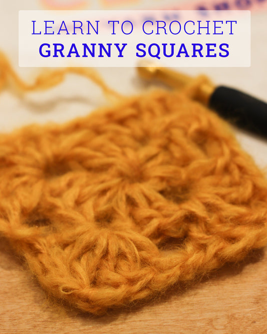 Learn to Crochet Granny Squares